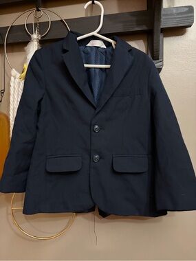 Cat & Jack Navy Blue Boys' Two-Button Blazer